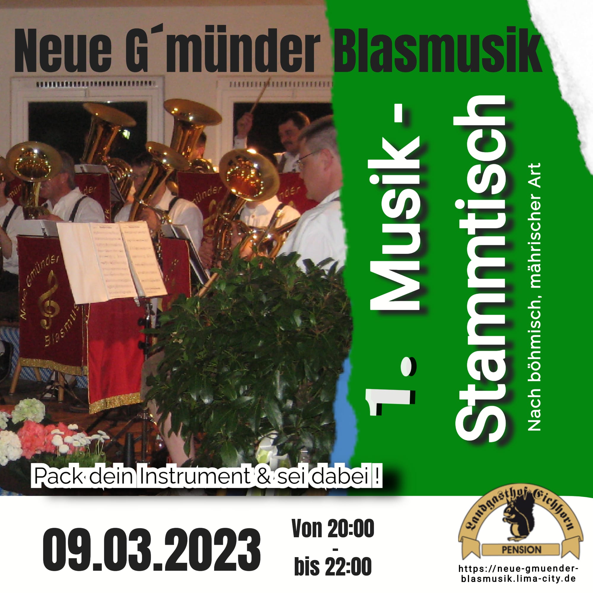 Musikstammtisch am
        09.03.2023